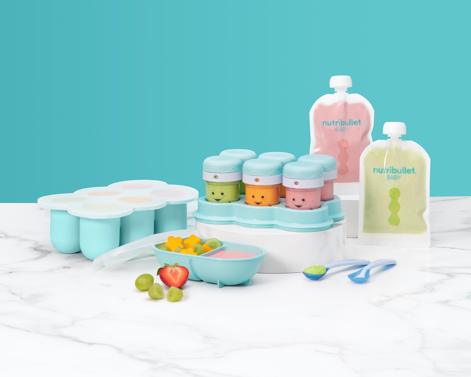 kit de preparação de refeições para bebês e crianças pequenas