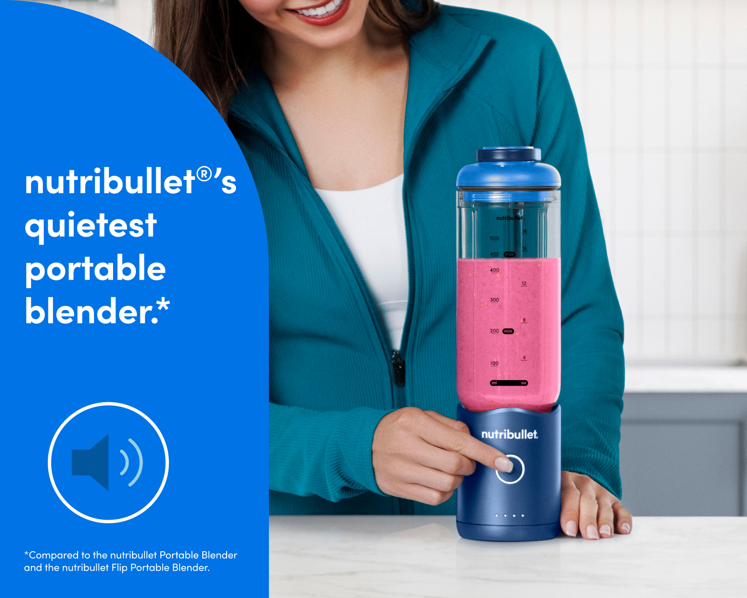liquidificador portátil flex nutribullet