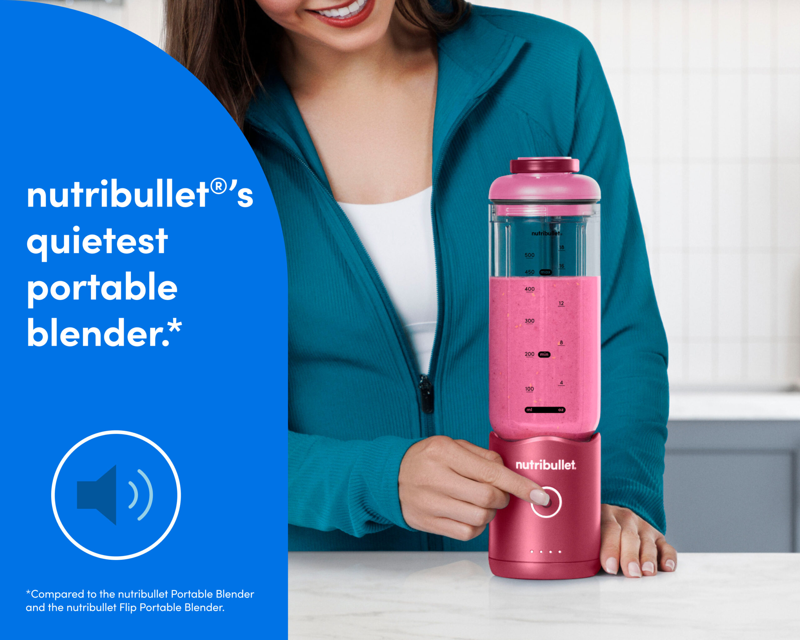 liquidificador portátil flex nutribullet