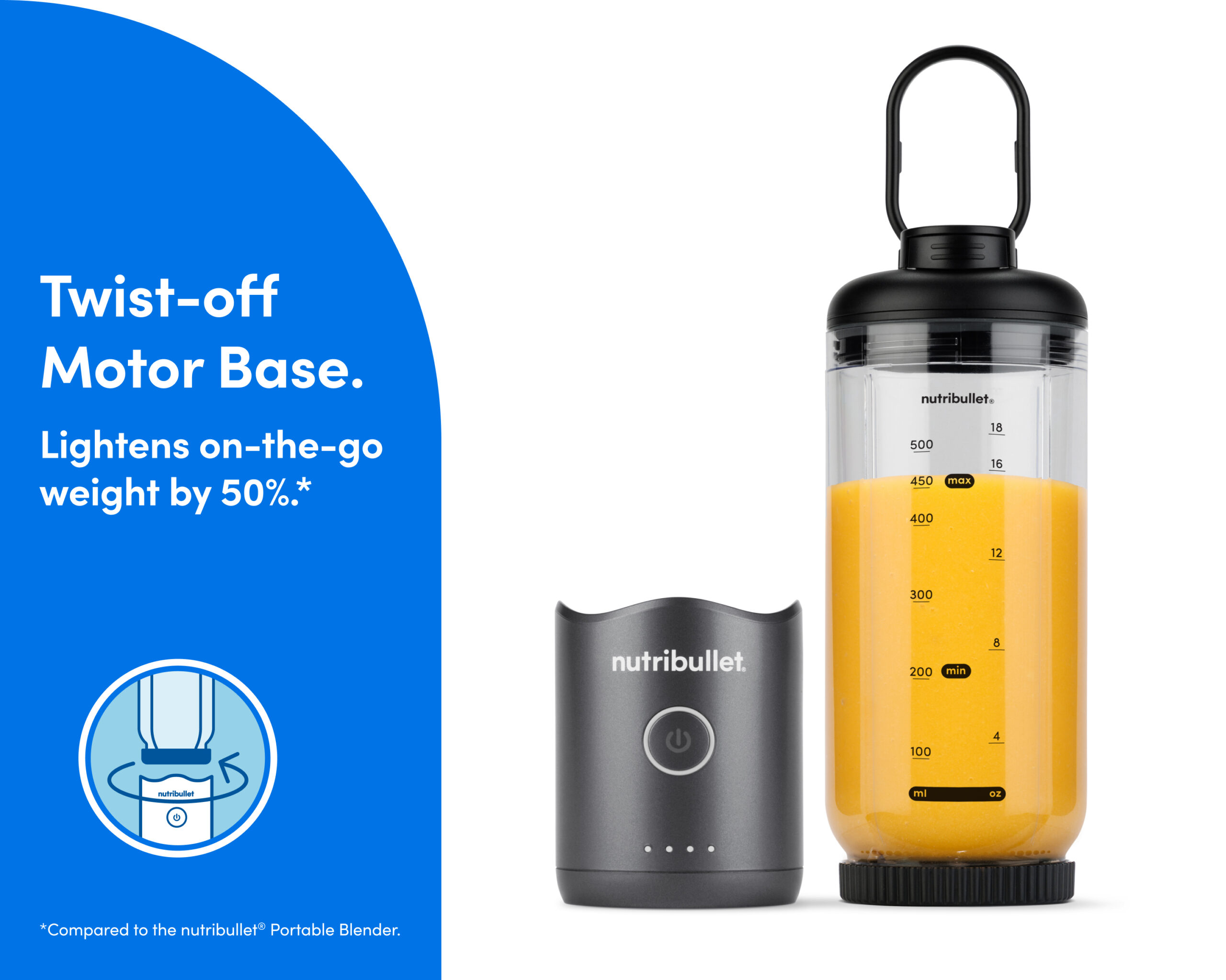 liquidificador portátil flex nutribullet