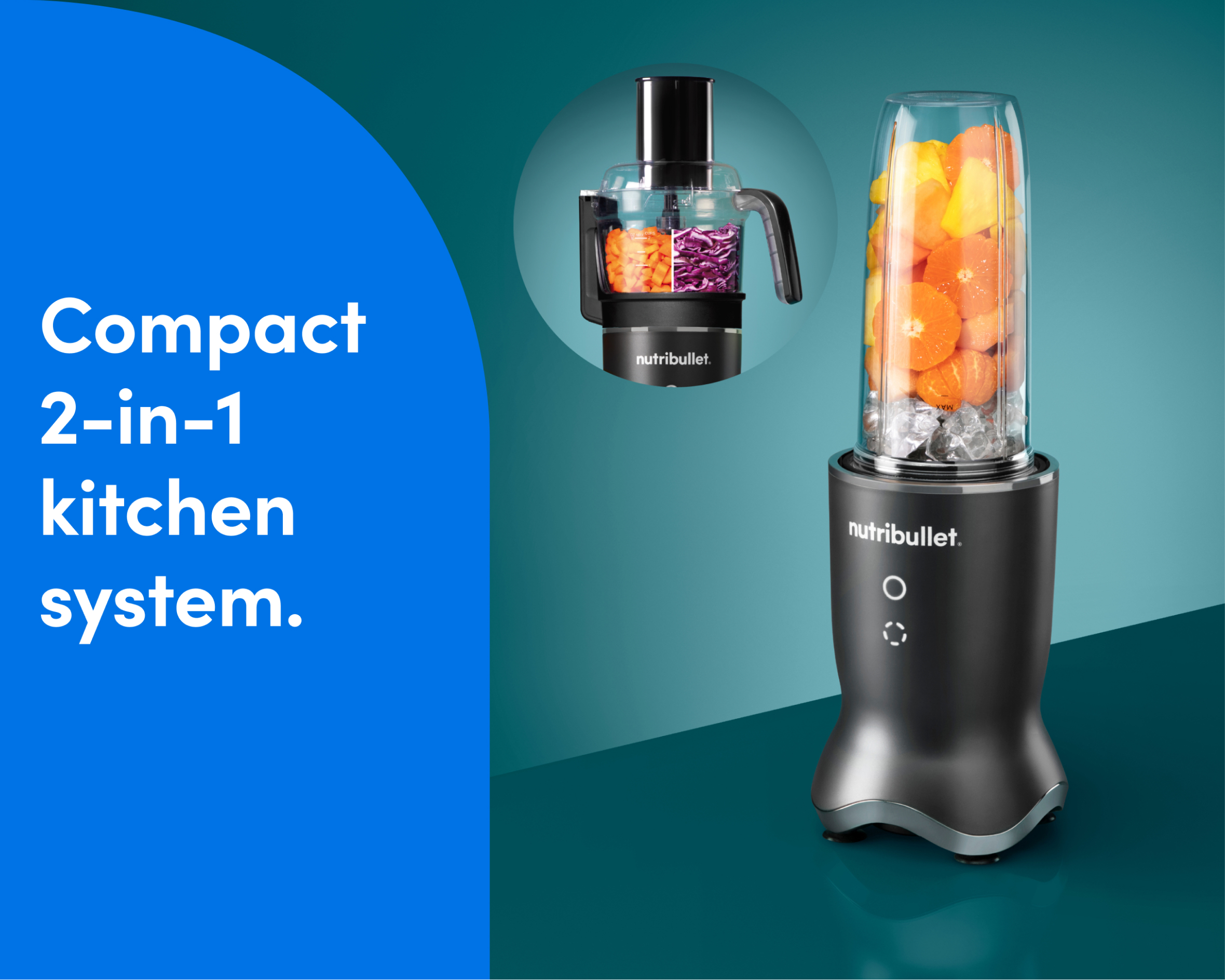 sistema de cozinha compacto nutribullet ultra plus 2 em 1