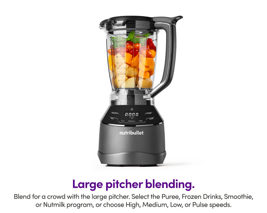 sistema de preparo triplo nutribullet