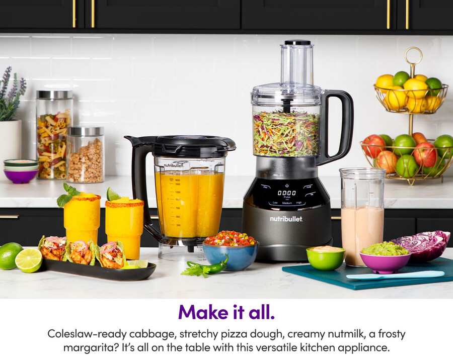 sistema de preparo triplo nutribullet