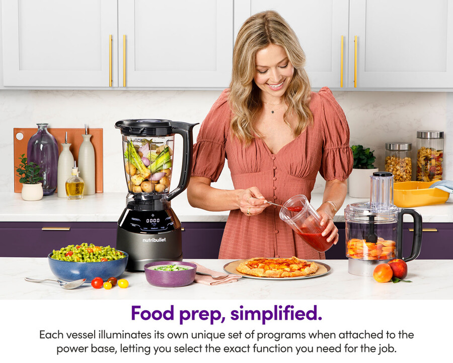 sistema de preparo triplo nutribullet